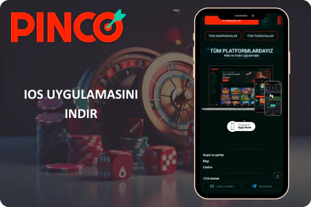 iOS için Pinco Uygulamasını İndirme Talimatı