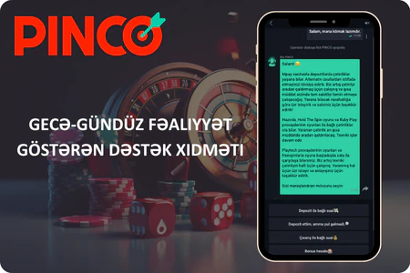 Pinco Tətbiqi Dəstək