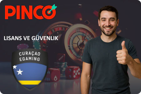 Lisans ve güvenlik: Pinco verilerinizi nasıl korur